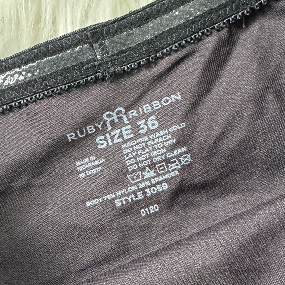 Ruby Ribbon Demiette Bandeau bra - Picture 2 of 5